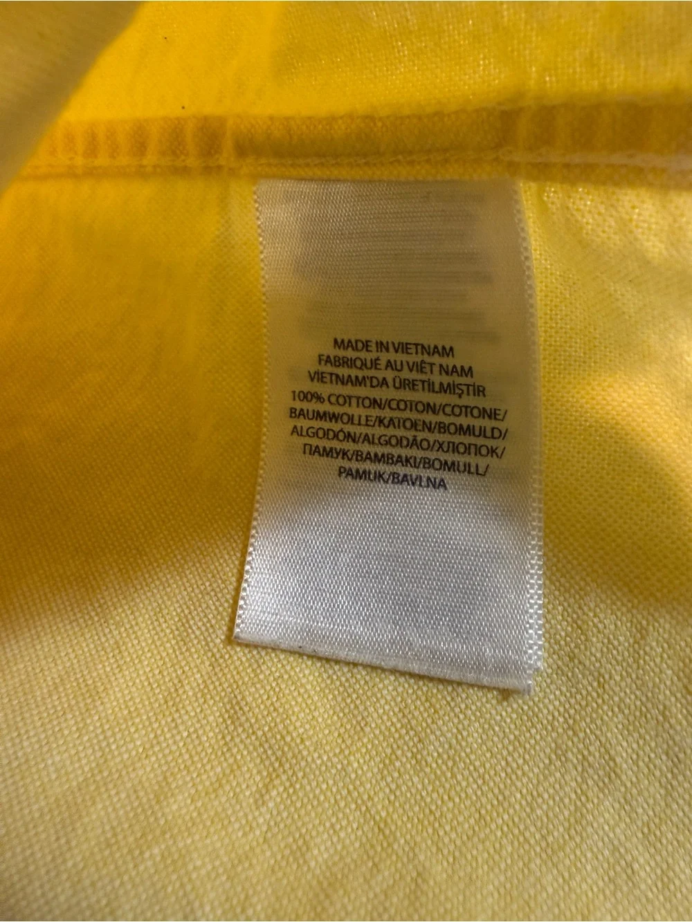 Polo by Ralph Lauren Yellow Button-Down Shirt